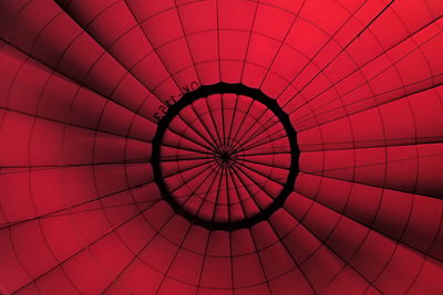 Full frame shot of hot air balloon