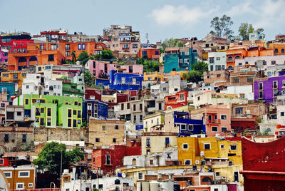 View of buildings in city