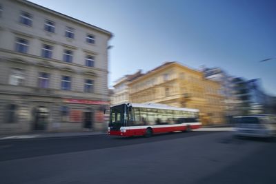 View of city street