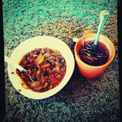 Close-up of food in bowl