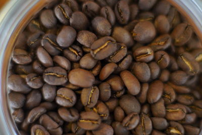 Full frame shot of coffee beans