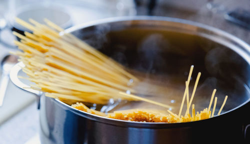 Cooking pasta