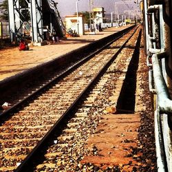 Railroad tracks