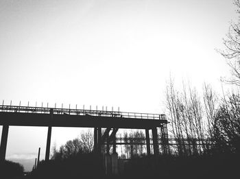 Built structure against clear sky