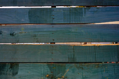 Full frame shot of old wooden fence