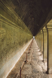 Corridor of old building