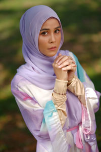 Portrait of a young woman
