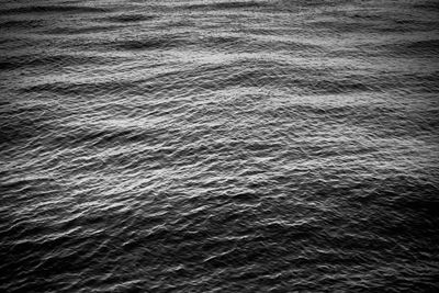 Full frame shot of rippled water