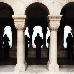 Statue of historic building