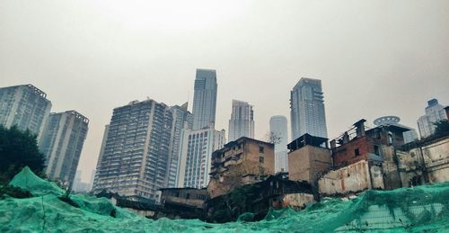 Cityscape against sky