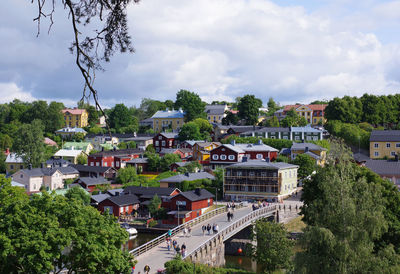 Small town of porvoo in finland, just one hour driving from helsinki