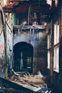 Abandoned building