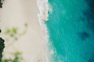 Close-up of sea waves