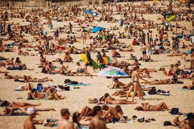 People on beach