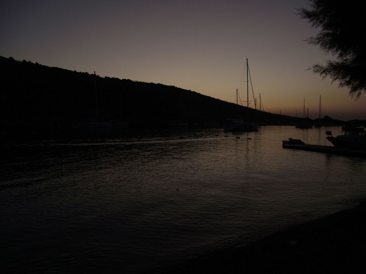 SILHOUETTE SAILBOATS IN SEA AGAINST CLEAR SKY