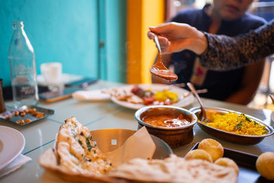 Close-up of food