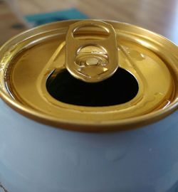 Close-up of drink on table