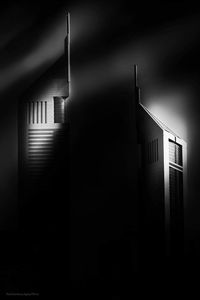 View of building at night