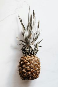 Pineapple on table