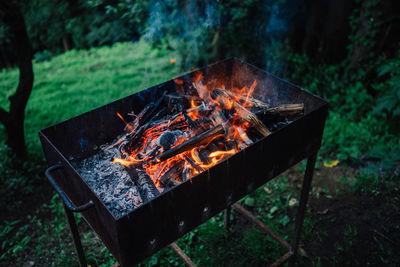 burning