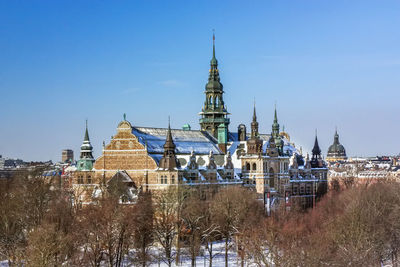 The nordic museum is a museum located on djurgarden island in central stockholm, sweden