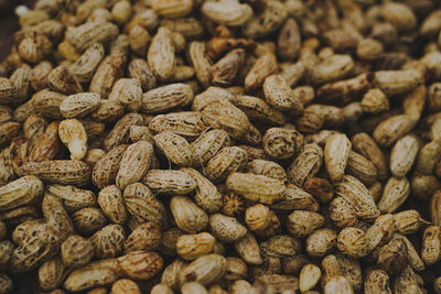 Full frame shot of roasted coffee beans