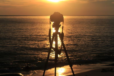 Pictures of sunrise and sea, recording the beauty of nature. by taking pictures from the camera