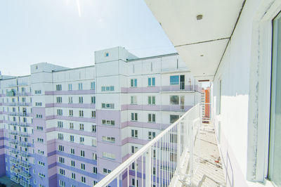 Low angle view of buildings against sky