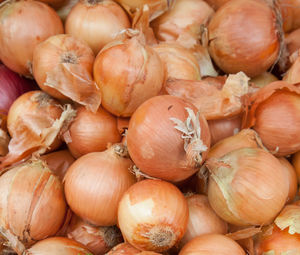 Full frame shot of market stall