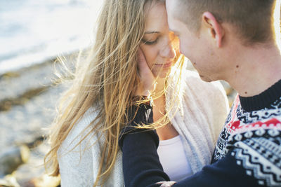 Young couple together