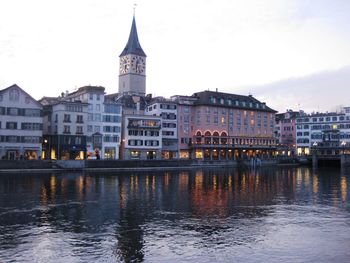 River with buildings in background