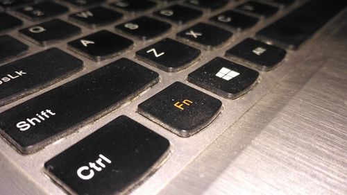 Close-up of computer keyboard