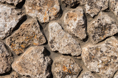 Full frame shot of a rock