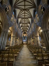 Interior of cathedral