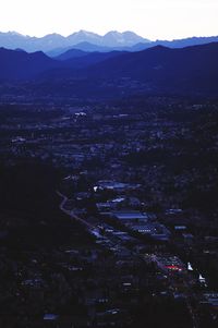 Aerial view of cityscape