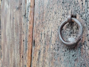 Close-up of wooden plank