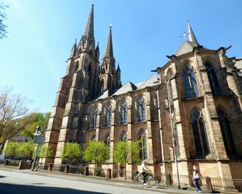 Low angle view of church