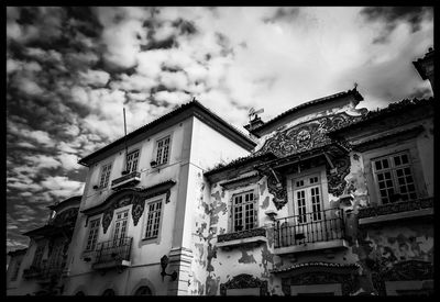 Low angle view of building against sky