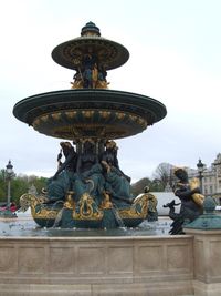 Close-up of fountain