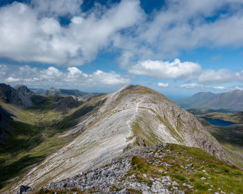 Beinn liath mhor, achnashellach, scotland