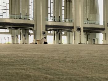 Man praying in mosque