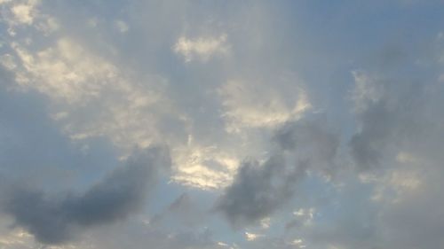 Low angle view of sky