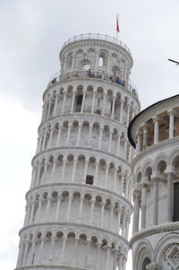 Low angle view of historical building against sky