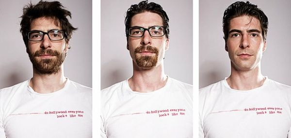 Portrait of smiling young man