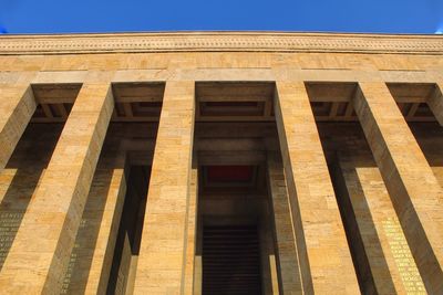 Low angle view of building against sky