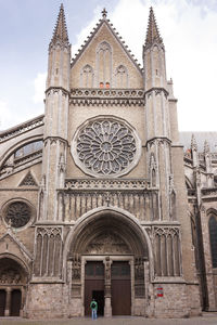 Low angle view of a church