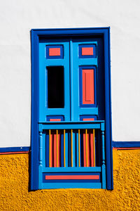 Close-up of closed door