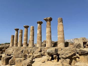 Old ruins against sky