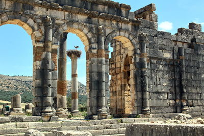 Old ruins of temple