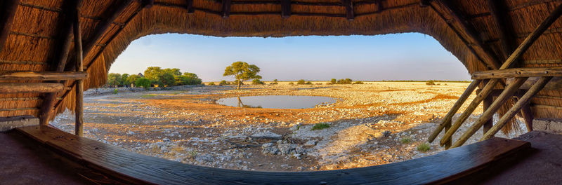 View of an abandoned building